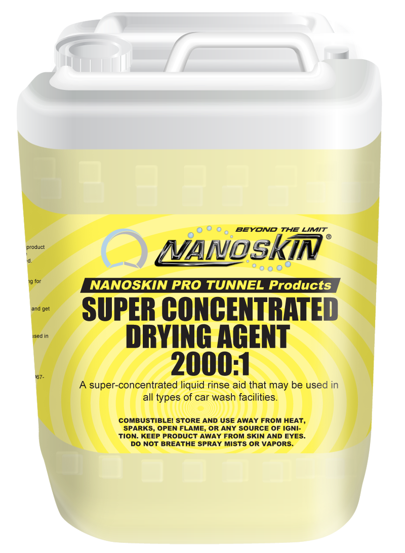 NANOSKIN Super Concentrated Drying Agent 2000:1, Car Wash Concentrate, Nanotechnology Products