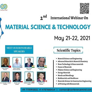 2nd International Conference on Material Science and Technology