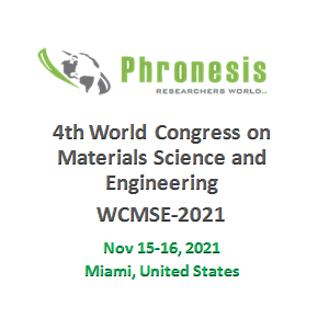 4th World Congress on Materials Science and Engineering (WCMSE-2021)