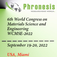 6th World Congress on Materials Science and Engineering (WCMSE-2022)