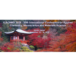 ICACNMS 2018 : 20th International Conference on Applied Chemistry, Nanoscience and Materials Science