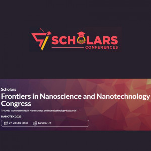 Scholars Frontiers in Nanoscience and Nanotechnology Congress