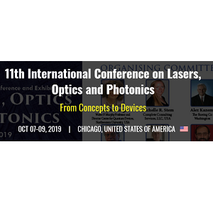11th International Conference on Lasers, Optics and Photonics