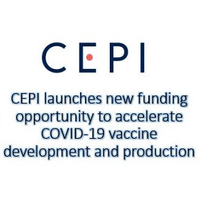 CEPI: New funding opportunity to accelerate COVID-19 vaccine development and production