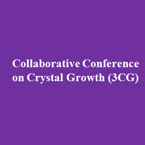 The Collaborative Conference on Crystal Growth (3CG 2019)