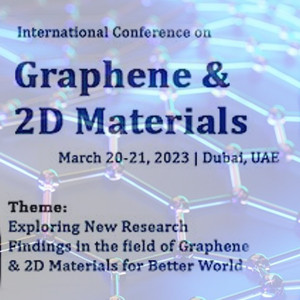 International Conference on Graphene & 2D Materials (SCOPUS)