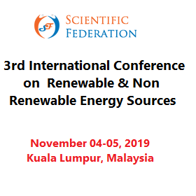 3rd International Conference on  Renewable & Non Renewable Energy Sources
