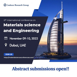 6th Edition of International Conference on Materials Science & Engineering
