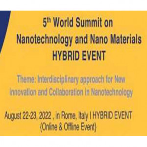 5th World Summit on Nanotechnology and Nano Materials