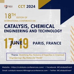 18th Edition of International Conference on Catalysis, Chemical Engineering and Technology
