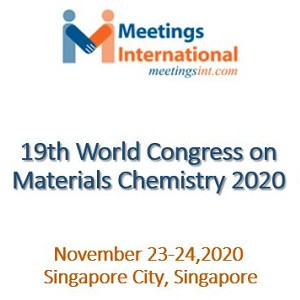 19th World Congress on Materials Chemistry 2020