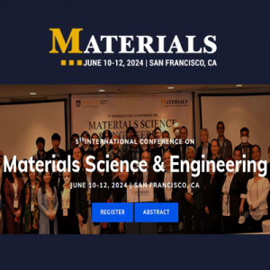 5th International Conference on Materials Science & Engineering