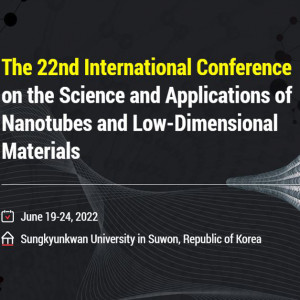The 22nd International Conference on the Science and Applications of Nanotubes and Low-Dimensional Materials (NT22 Secretariat)