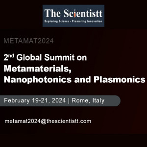2nd Global Summit on Metamaterials, Nanophotonics and Plasmonics (METAMAT2024)