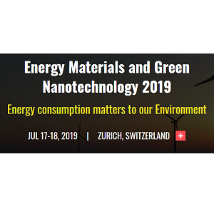 Energy Materials and Green Nanotechnology 2019