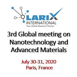 3rd Global meeting on Nanotechnology and Advanced Materials