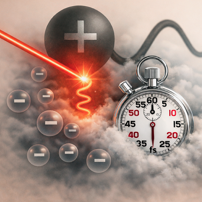 Electrons Lag Behind the Nucleus