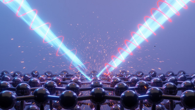 Controlling Light with a Material Three Atoms Thick