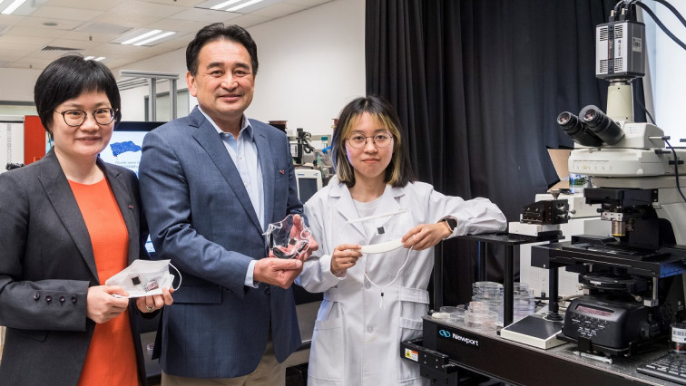 CityU Researchers Invent Smart Mask to Track Respiratory Sounds for Respiratory Disease Identification