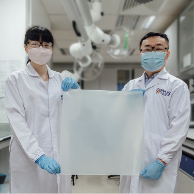 Breakthrough Application of Moisture-trapping Film from NUS to Reduce Heat Stress in Personal Protective Suits