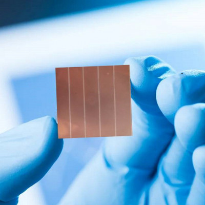 Perovskite Solar Cell with Cesium-Titanium Dioxide Nanotubes