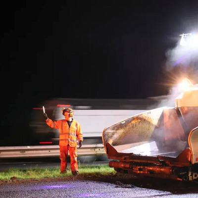 M5 Road Resurfacing Includes Graphene-enhanced Section
