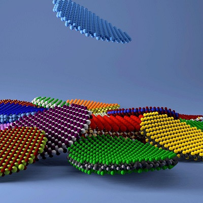 Novel Two-step Mechanism Revealed in Two-dimensional Material Formation
