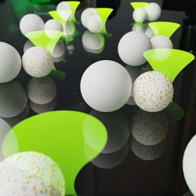 Utilising Active Microparticles for Artificial Intelligence