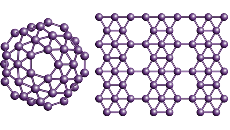 From Fullerenes to 2D Structures: A Unified Design Principle for Boron Nanostructures