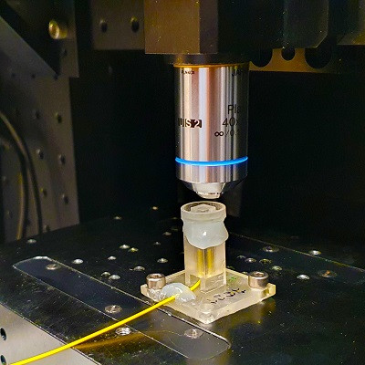 1,000 Times Smaller Than a Grain of Sand—glass Sensors 3D-Printed on Optical Fiber