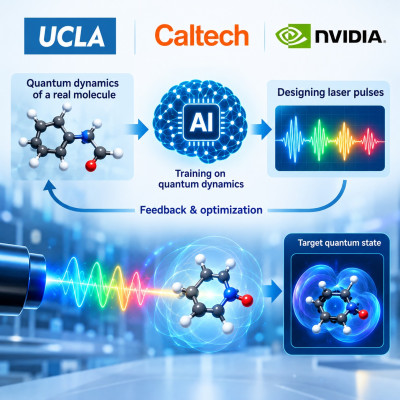 UCLA Researchers Leverage AI-for-Science to Accelerate Control of Complex Quantum Systems