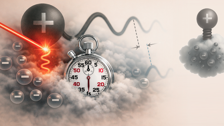 Electrons Lag Behind the Nucleus