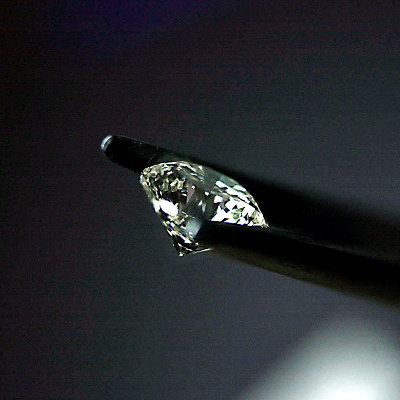 Making Diamonds with Electron Radiation
