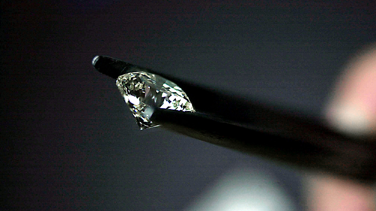Making Diamonds with Electron Radiation