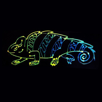 Chameleon Colors: A Sustainable Technique to 3D Print Multiple Dynamic Colors from a Single Ink