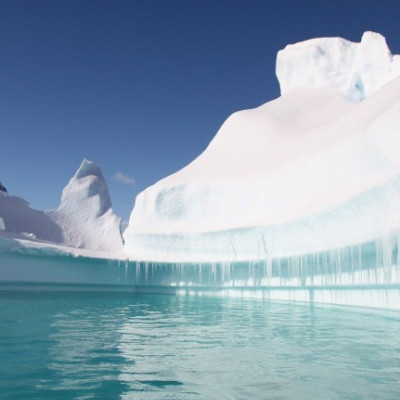 Polar Ice Contaminated with Nanoplastics