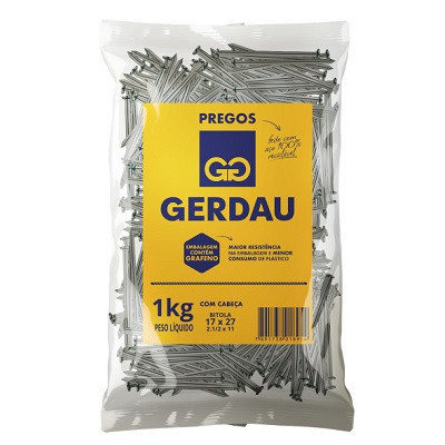 Gerdau Graphene Launches Graphene-infused Packaging That Will Reduce the Direct Plastic Consumption of Gerdau's Nail Products by 72 Tons Per Year