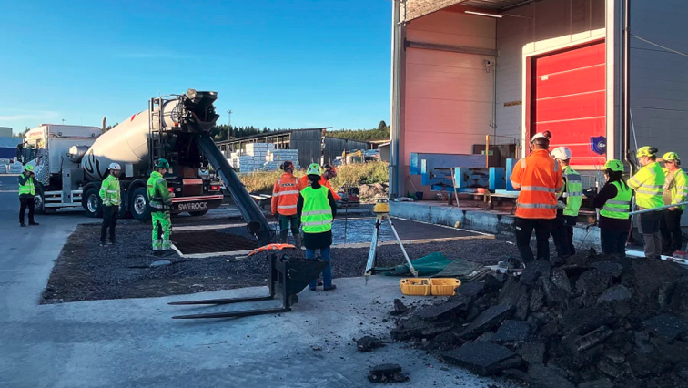Graphene-enhanced Concrete Put to the Test in Sundsvall