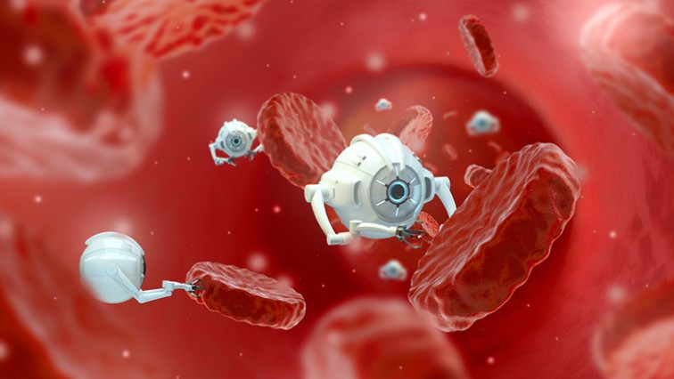 Nanorobots Transform Stem Cells into Bone Cells