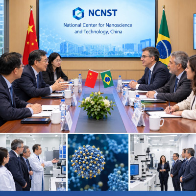 Delegation from the Federal University of Uberlândia and Embrapa Visits NCNST