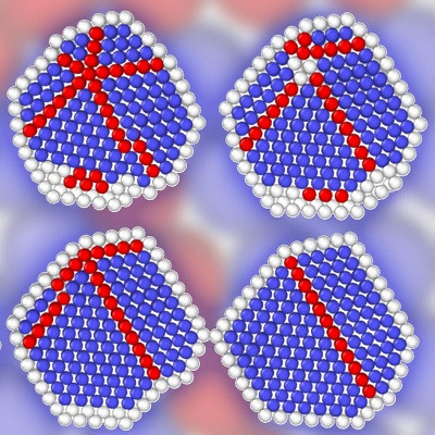 Uneven Strain Distribution Induces Detwinning in Penta-Twinned Nanoparticles