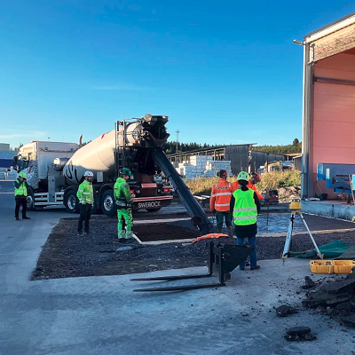 Graphene-enhanced Concrete Put to the Test in Sundsvall