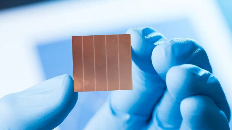 Perovskite Solar Cell with Cesium-Titanium Dioxide Nanotubes