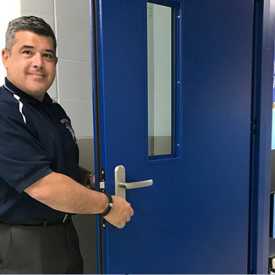 Knoxville Companies Test New Bullet-resistant School Doors
