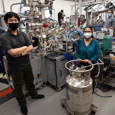 Toward Scaling Up Nanocages to Trap Noble Gases