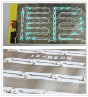 Figure 1. A smart screen with LED matrixes