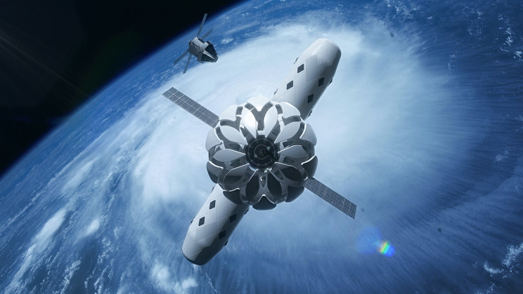 The University of Manchester team's space habitat is intended for low Earth orbit