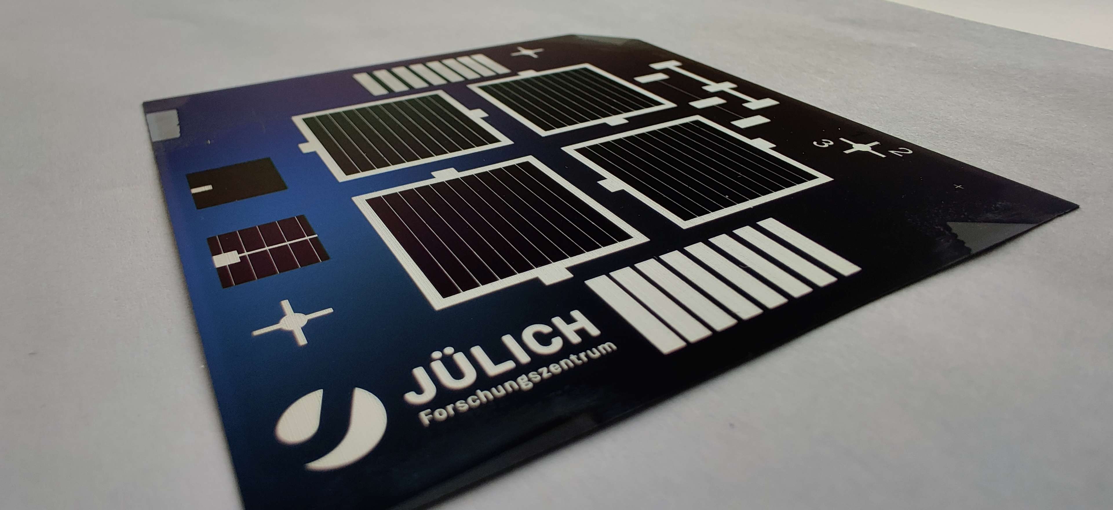 solar cells in laboratory size