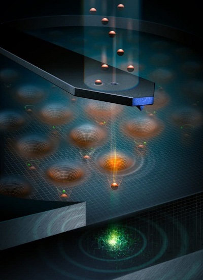 A University of Melbourne led team have perfected a technique for embedding single atoms in a silicon wafer one-by-one