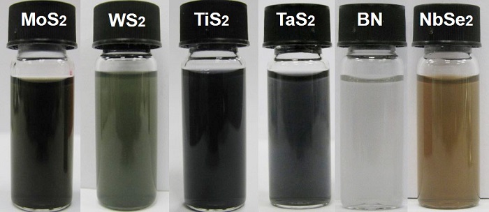 TMD nanosheets the team obtained are solution-processable and printable.